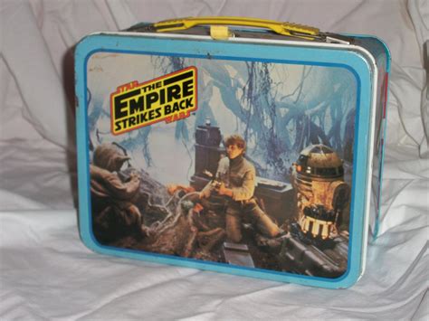 Vintage Star Wars The Empire Strike Back Metal Box 1980 Made 